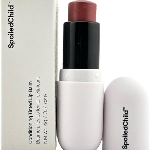 Spoiled Child Conditioning Tinted Lip Balm In Shade Plum 4g - Picture 1 of 5